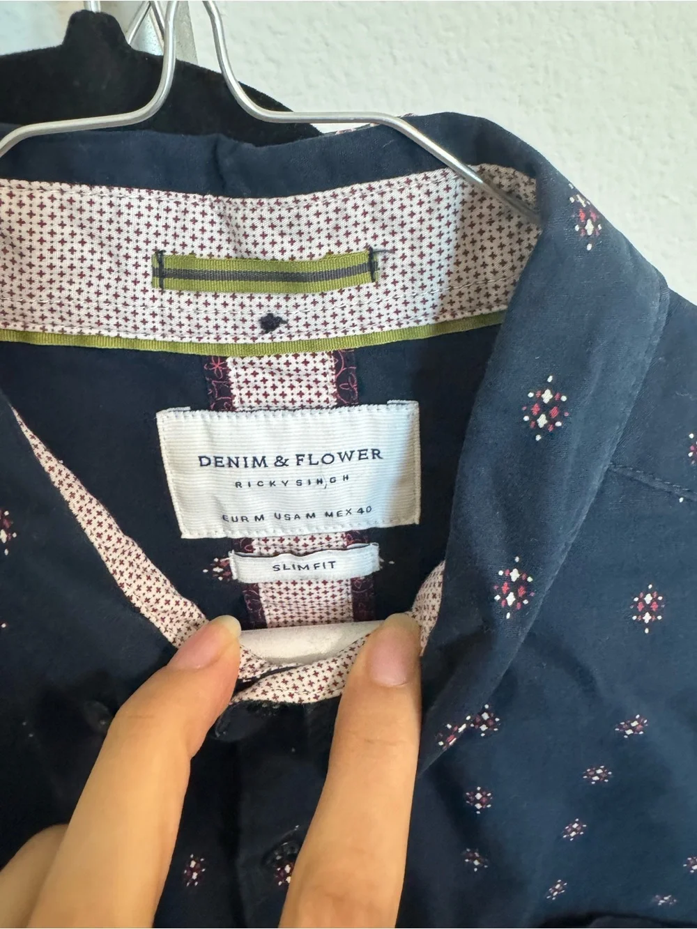 🌟 Denim & Flower Men’s Short Sleeve Button-Up Shirt Bundle – Lot of 6 🌟 👔 M/L/XL - Picture 7 of 16
